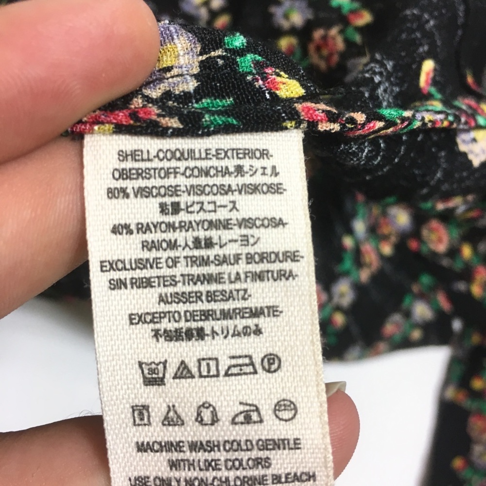 FINAL DAY! Free People Floral Mini Dress - Picture 7 of 7